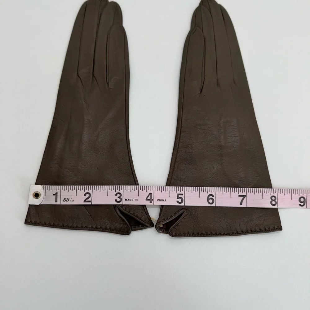 Vintage Denise Francelle Paris Leather Gloves Women’s Size 7